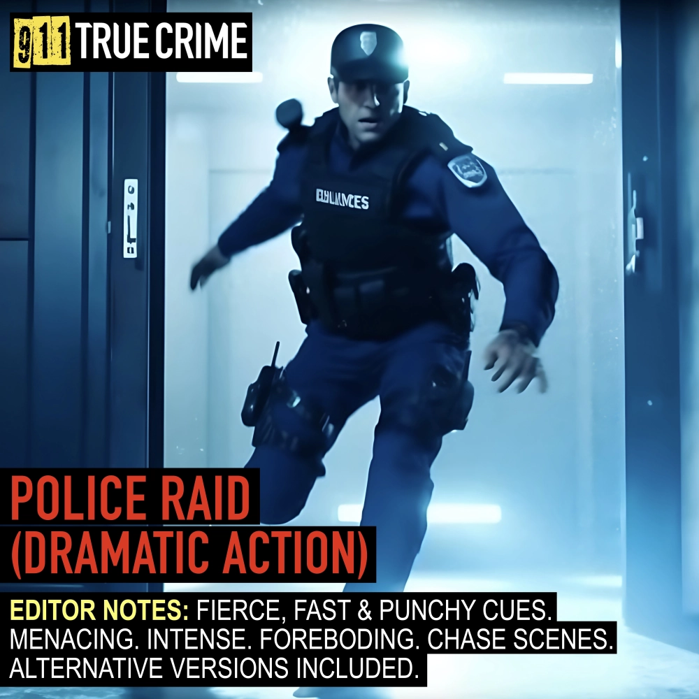 Police Raid (dramatic Action)