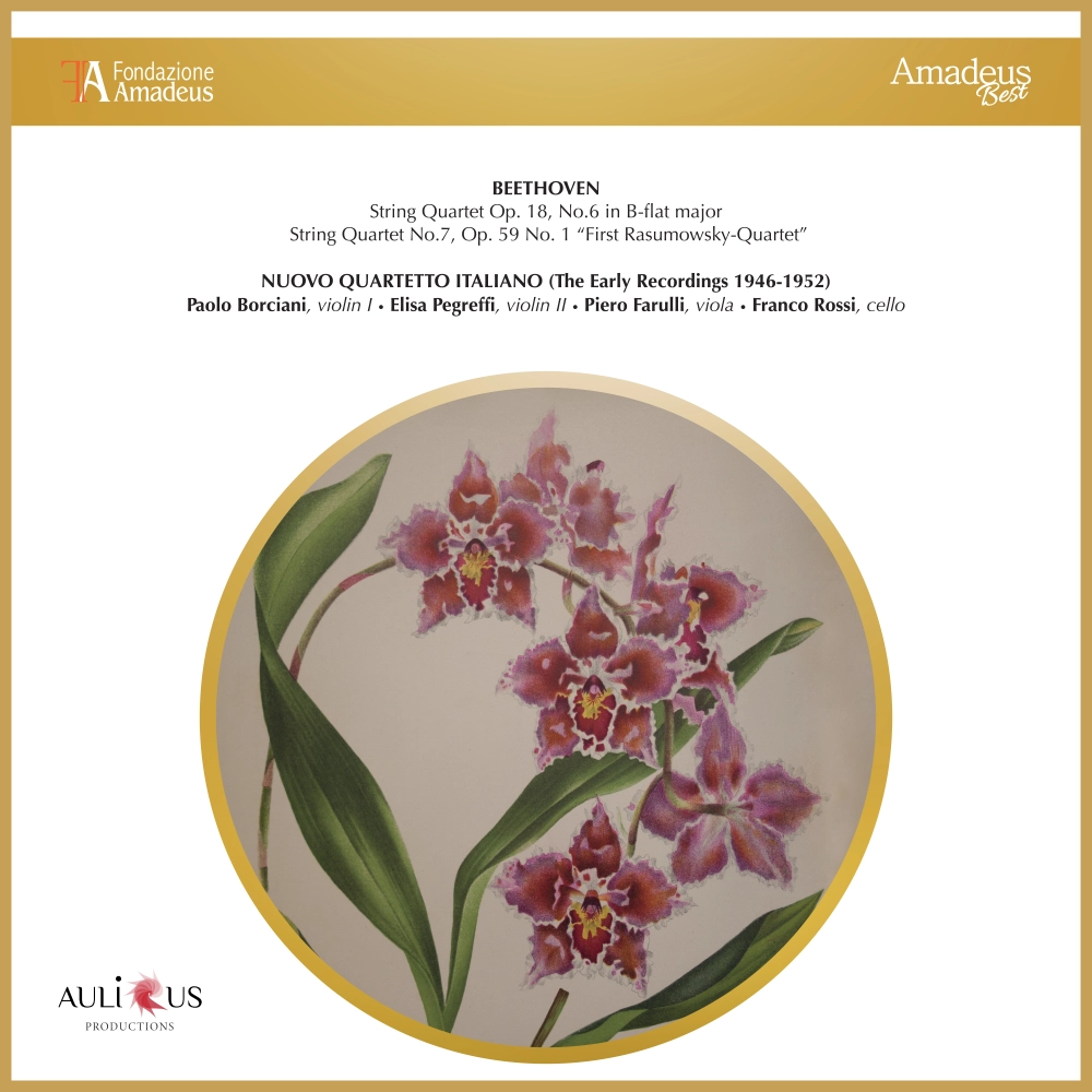 Beethoven: String Quartet Op. 18, No. 6 In B-flat Major - String Quartet No. 7, Op. 59 No. 1 “first Rasumowsky-quartet”