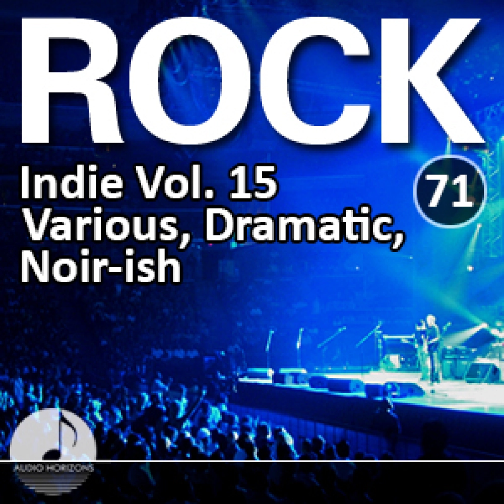 Rock 71 Indie Vol 15 Various, Dramatic, Noir-ish