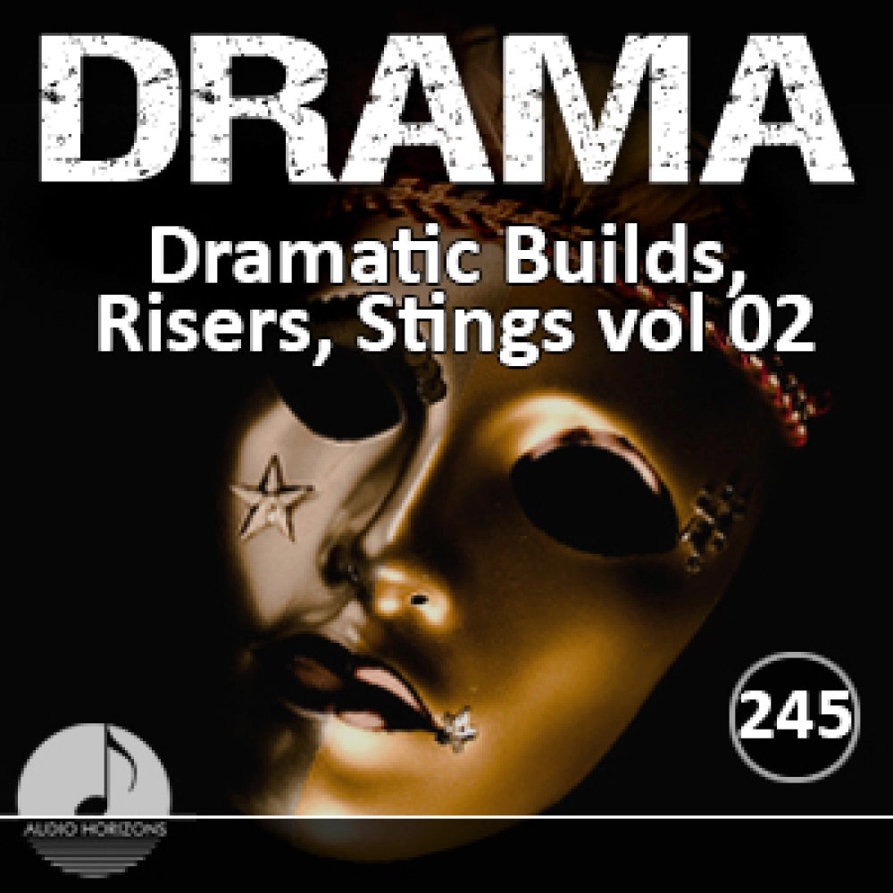 Drama 245 Dramatic Builds, Risers, Stings Vol 02