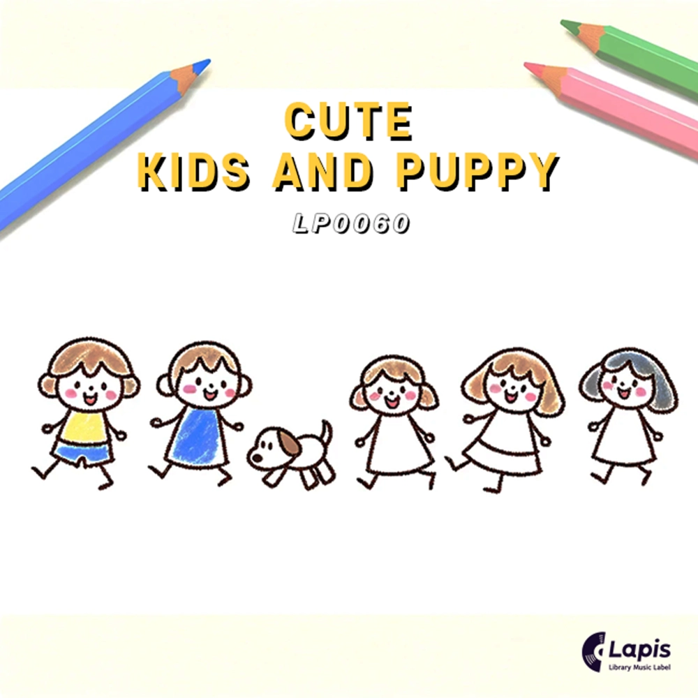 Cute - Kids And Puppy