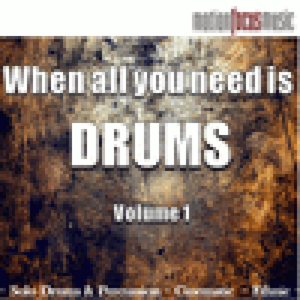 WHEN ALL YOU NEED IS DRUMS VOL. 1